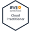 AWS Certified Cloud Practitioner badge