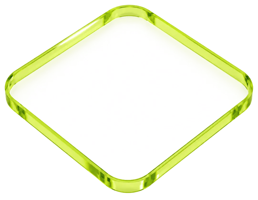 Top frame of a glass Kubernetes platform stack